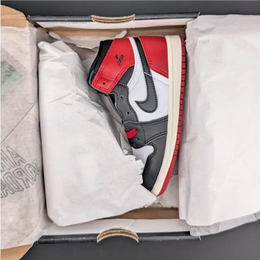 Nike shoes - Jordan 1 - FD1413 106 - Black/White/Varsity Red 11