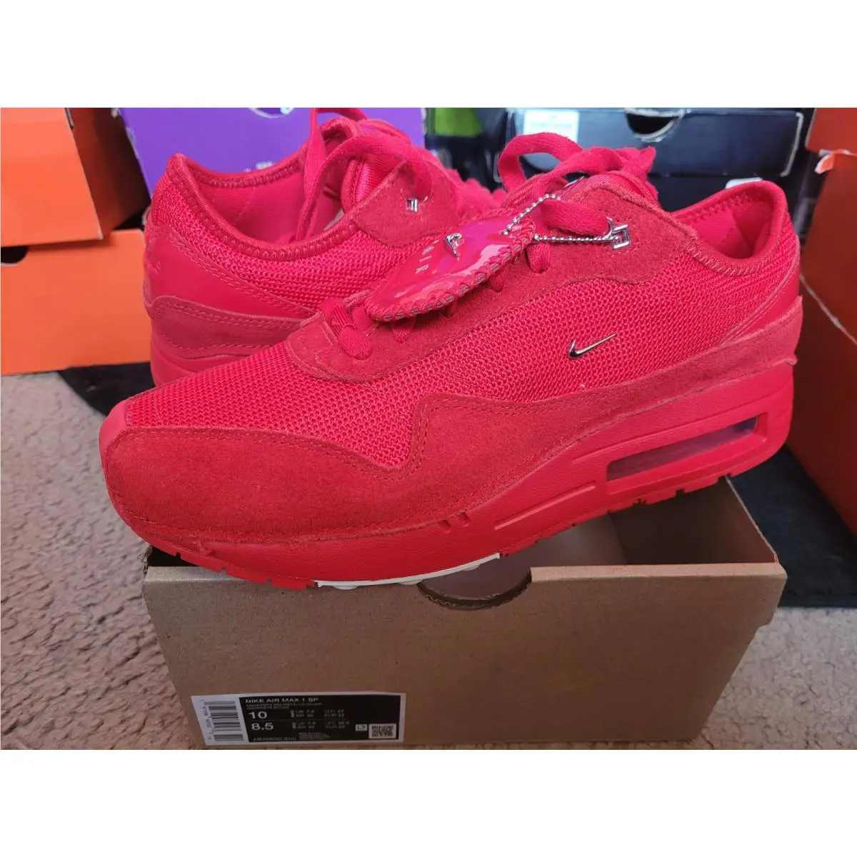 Nike shoes - Nike Air Max 1 SP - HM6690 600 - Red 8