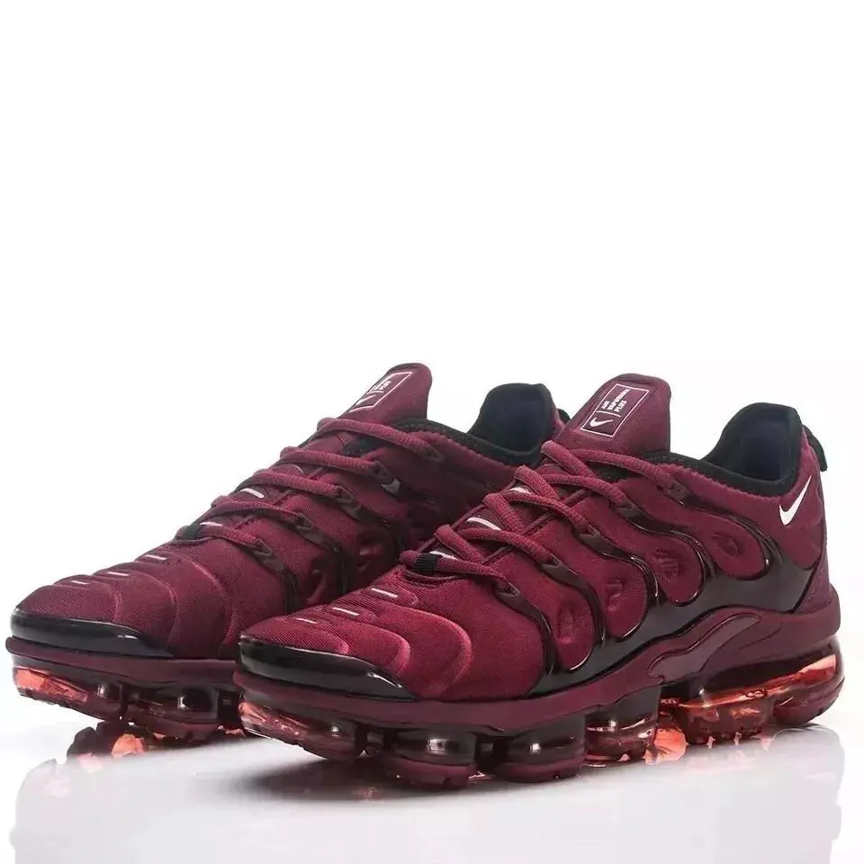 Nike Air Vapormax Plus Night Maroon Men`s Shoes - Red