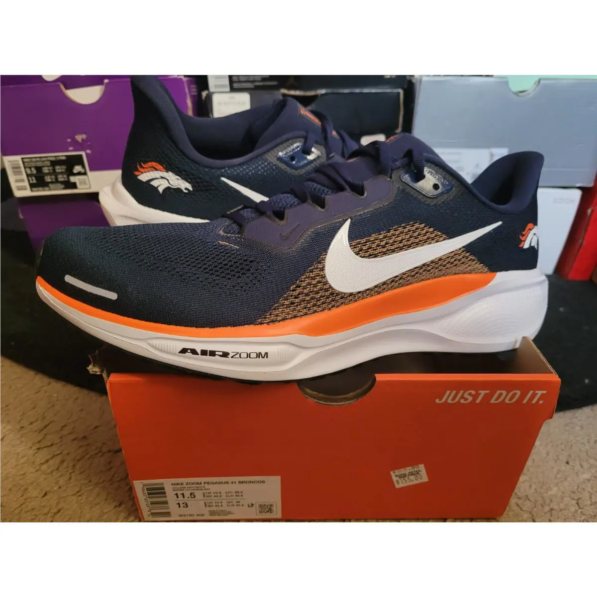 Nike shoes - Nike Air Zoom Pegasus 41 - IB3192 400 - Blue 4