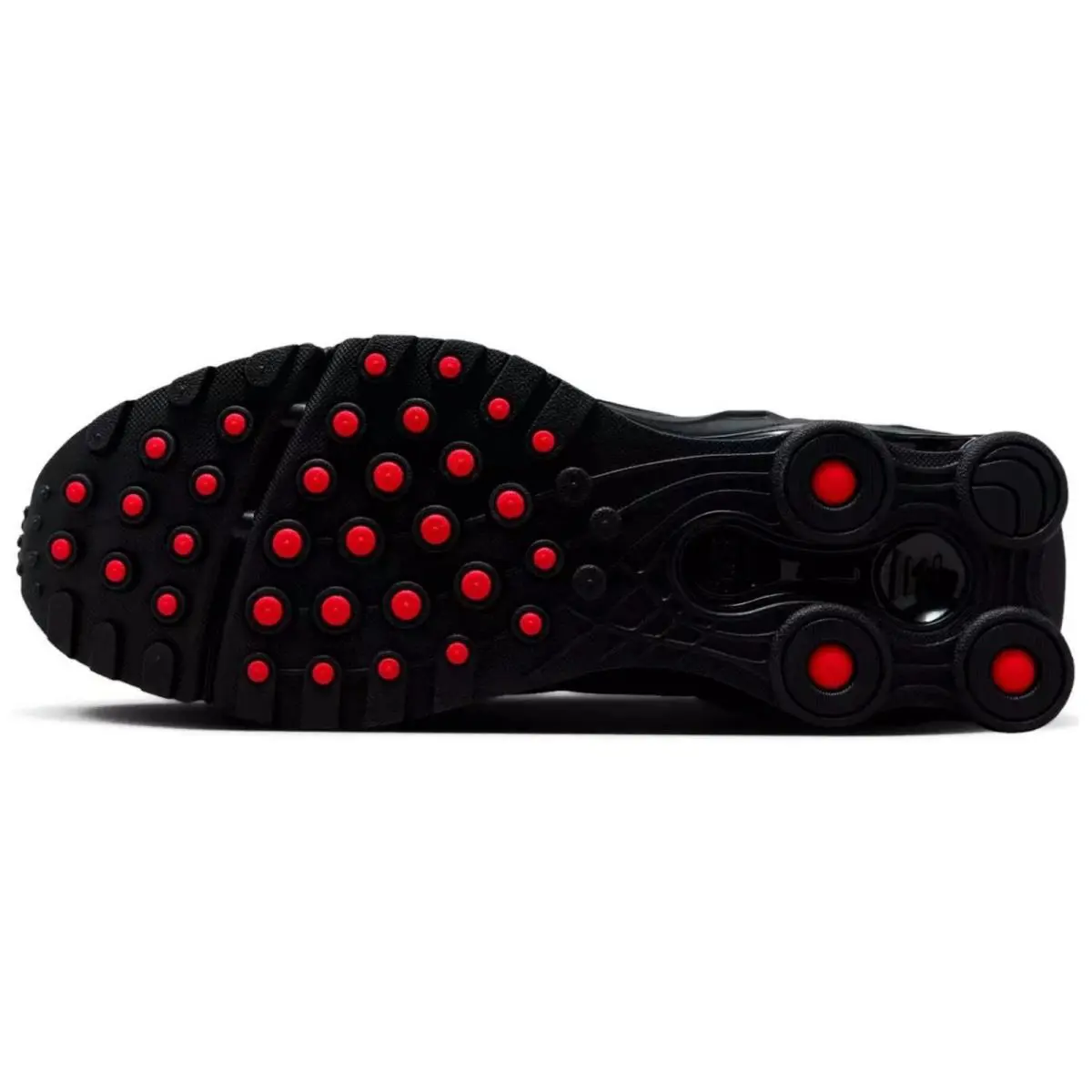 Nike shoes - Nike Shox - Shox - Black, Maufacturer: Black/University Red/Medium Ash/Metallic Silver 22