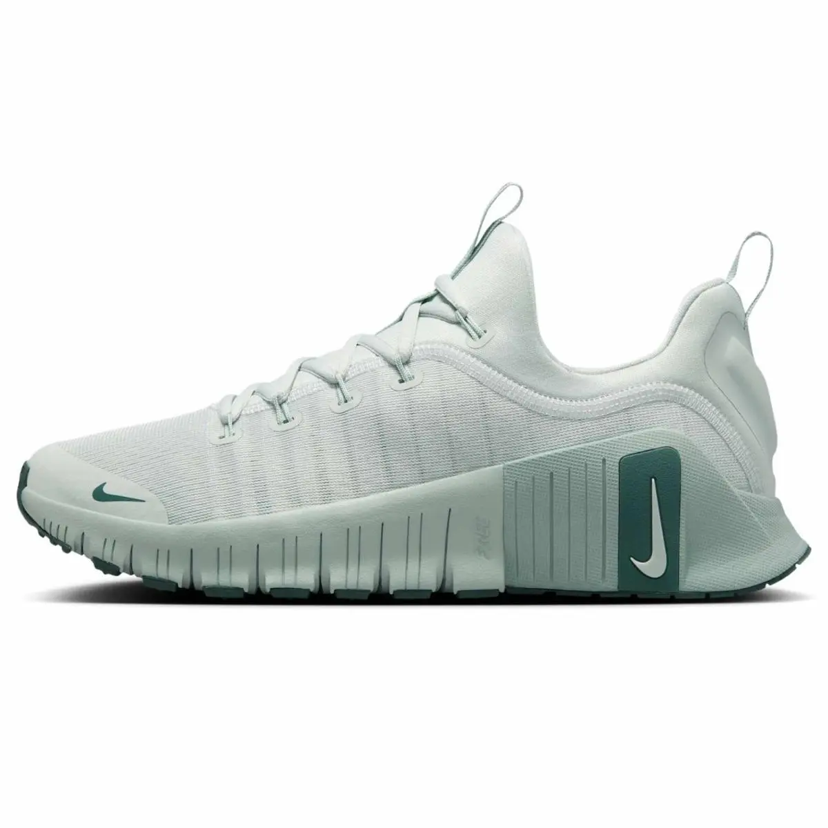 Nike shoes - Nike Free Metcon 6 - Free Metcon - FJ7126-006 - Light Silver/Vintage Green/Jade Horizon 12