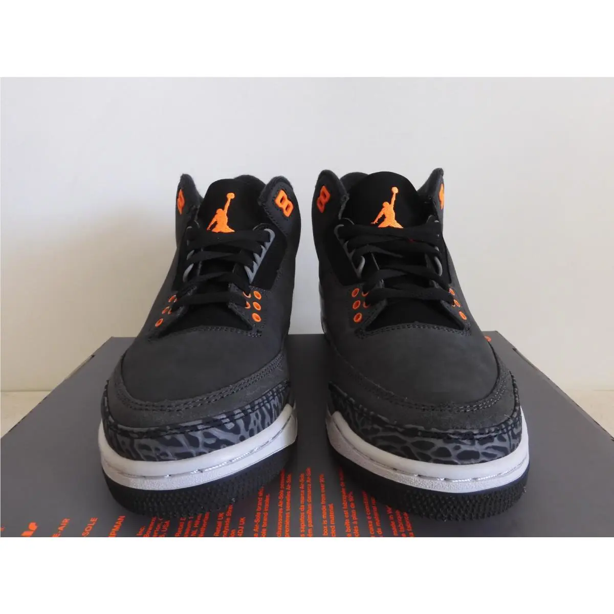 Nike shoes - Air Jordan 3 - Air - CT8532-080 - Orange 2