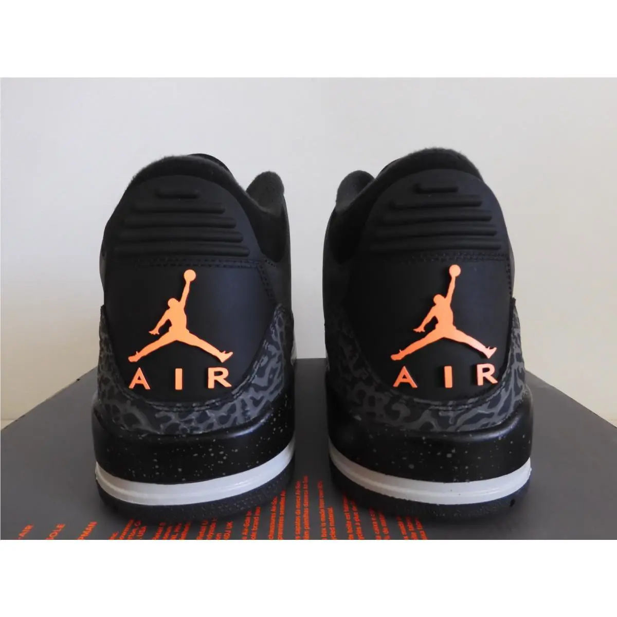Nike shoes - Air Jordan 3 - Air - CT8532-080 - Orange 34