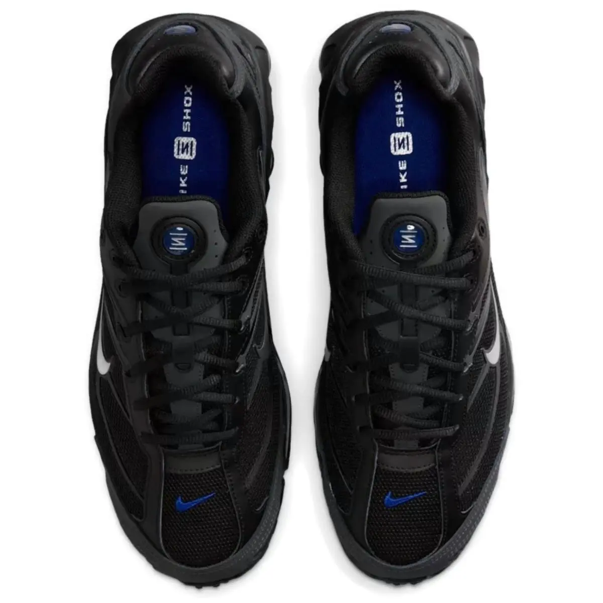 Nike shoes - Nike Shox - Shox - Black, Maufacturer: Black/Deep Royal Blue/Anthracite/Metallic Silver 1