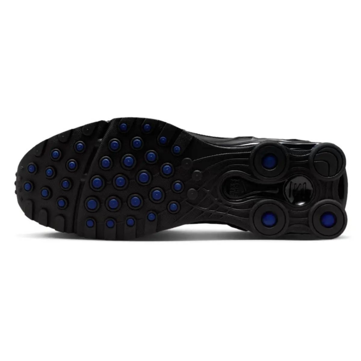 Nike shoes - Nike Shox - Shox - Black, Maufacturer: Black/Deep Royal Blue/Anthracite/Metallic Silver 4