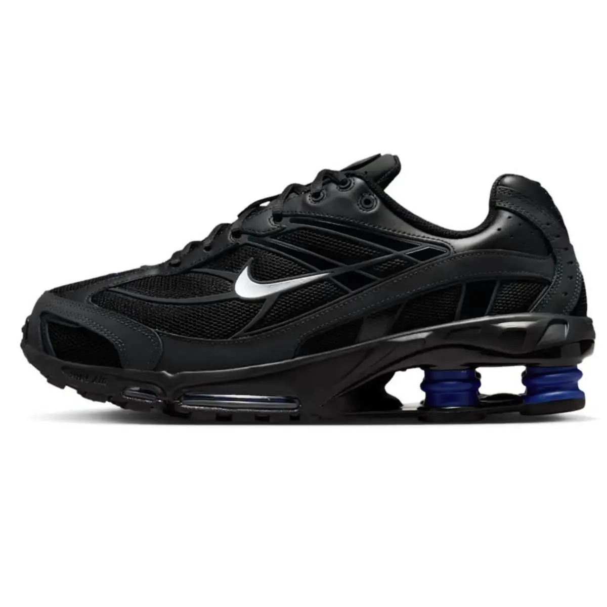 Nike shoes - Nike Shox - Shox - Black, Maufacturer: Black/Deep Royal Blue/Anthracite/Metallic Silver 5