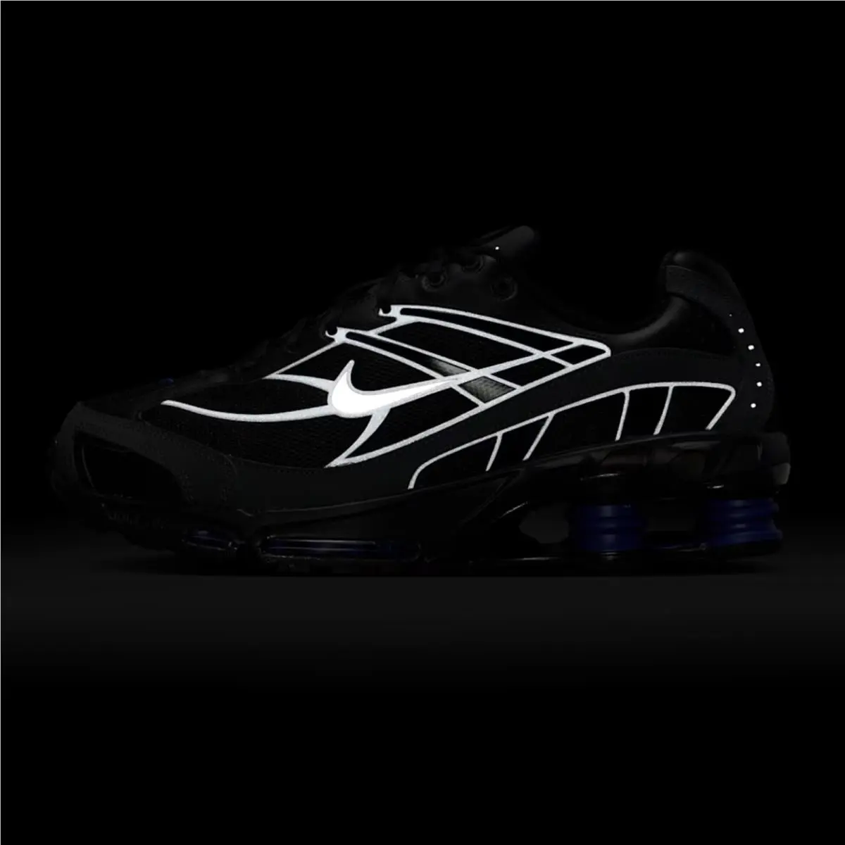 Nike shoes - Nike Shox - Shox - Black, Maufacturer: Black/Deep Royal Blue/Anthracite/Metallic Silver 18