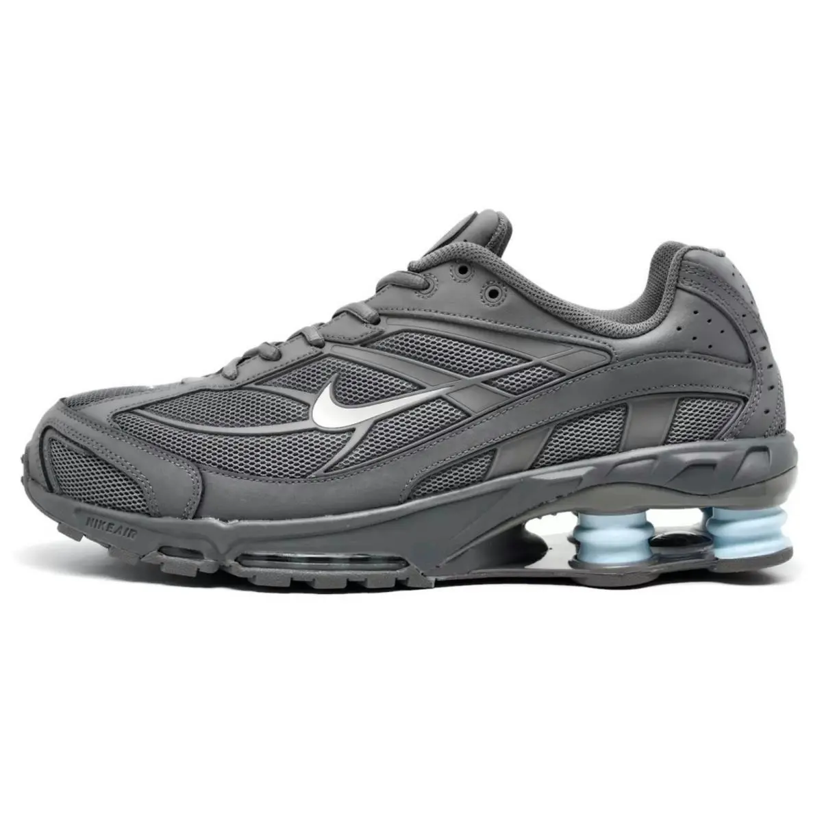 Nike shoes - Nike Shox - Shox - Gray, Maufacturer: Cool Grey/Celestine Blue/Metallic Silver 2