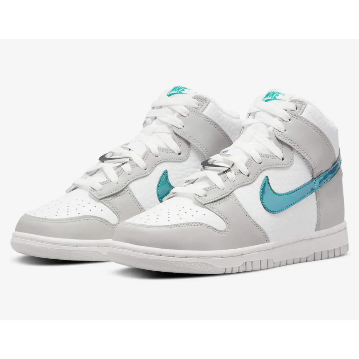 Nike shoes - NIKE DUNK HIGH RING BLING - DR7855-100 - SUMMIT WHITE/GREY FOG-GREY FOG 7