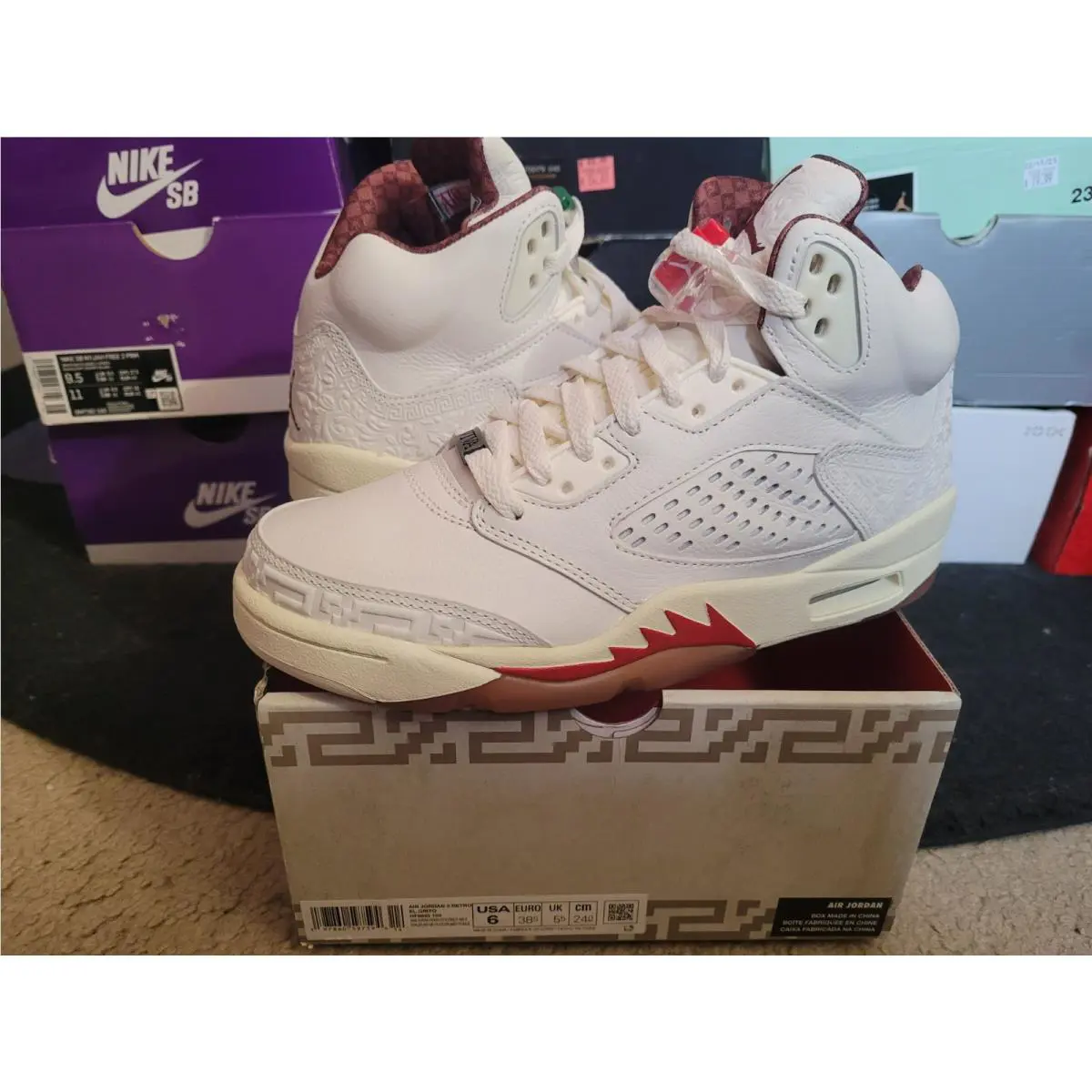 Nike shoes - Air Jordan V Retro - Air Retro - HF8833-100 - White 5