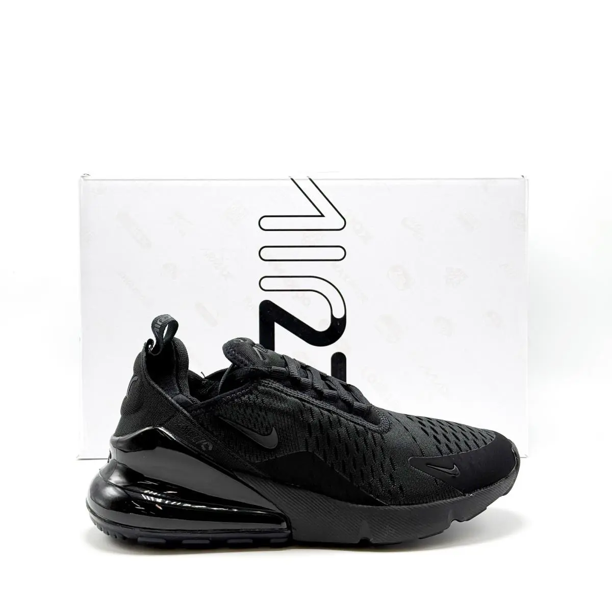 Women Nike Air Max 270 Black / Black / Black AH6789-006 - Black