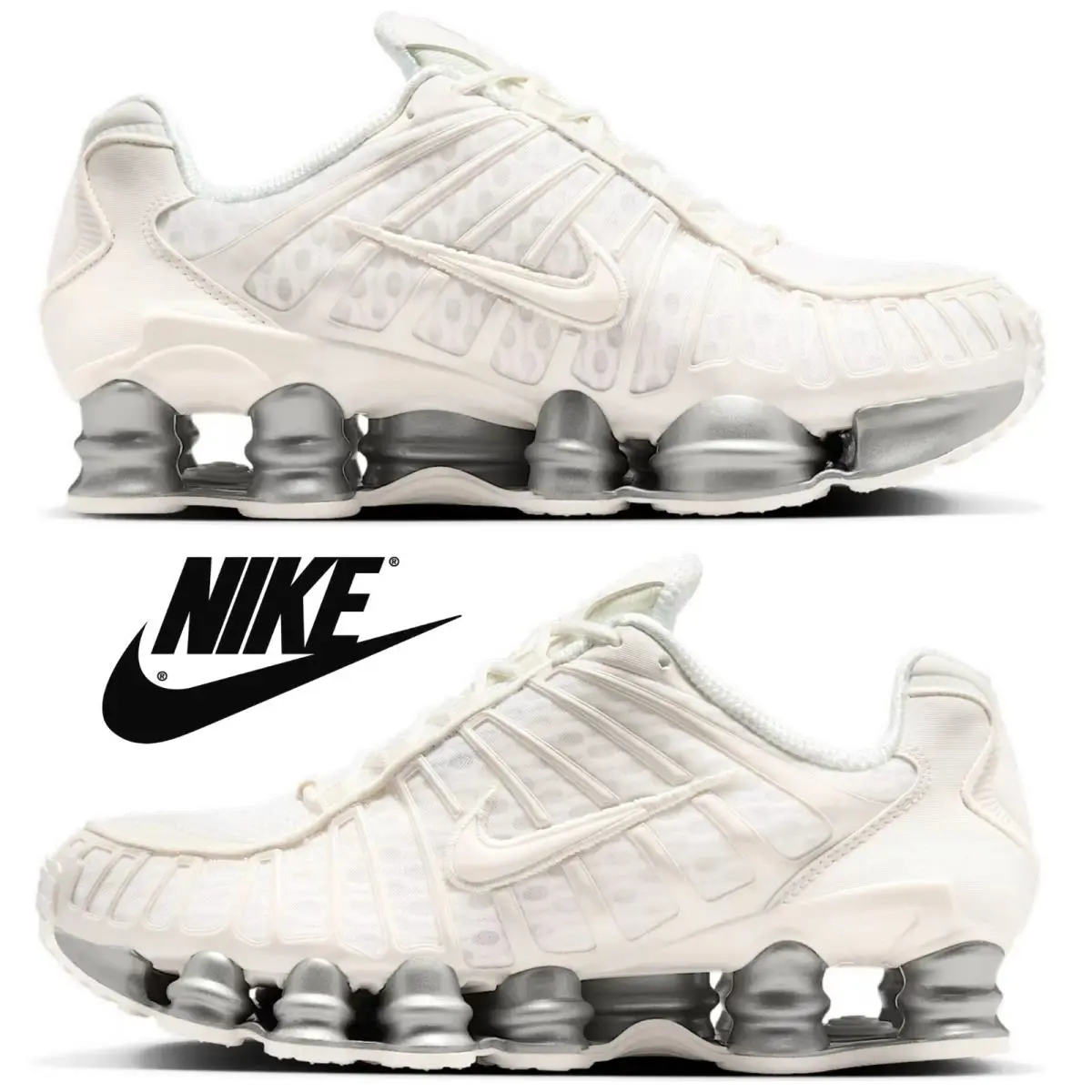 Nike shoes - Nike Shox - Shox - Ivory, Manufacturer: Sail/Sail/Sail 26
