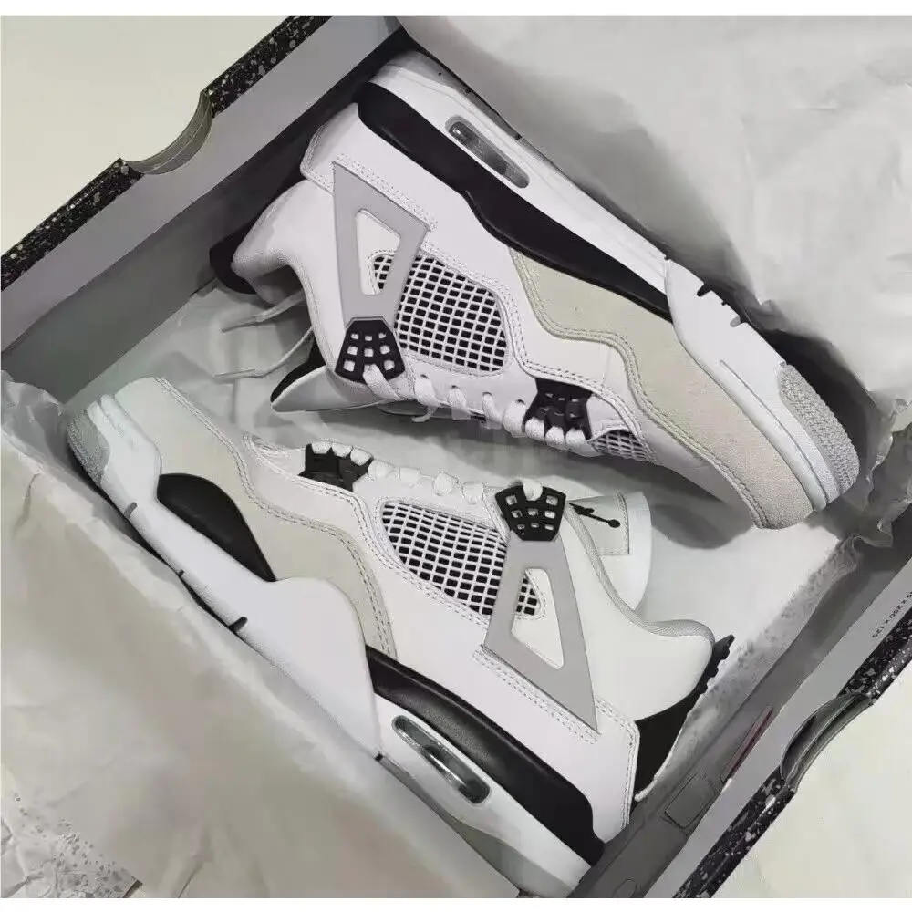 Nike shoes - Air Jordan 4 - Air - White 3