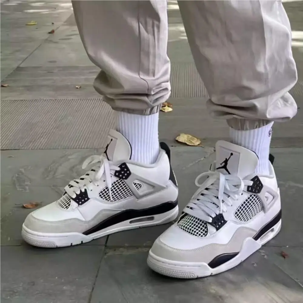 Nike shoes - Air Jordan 4 - Air - White 5