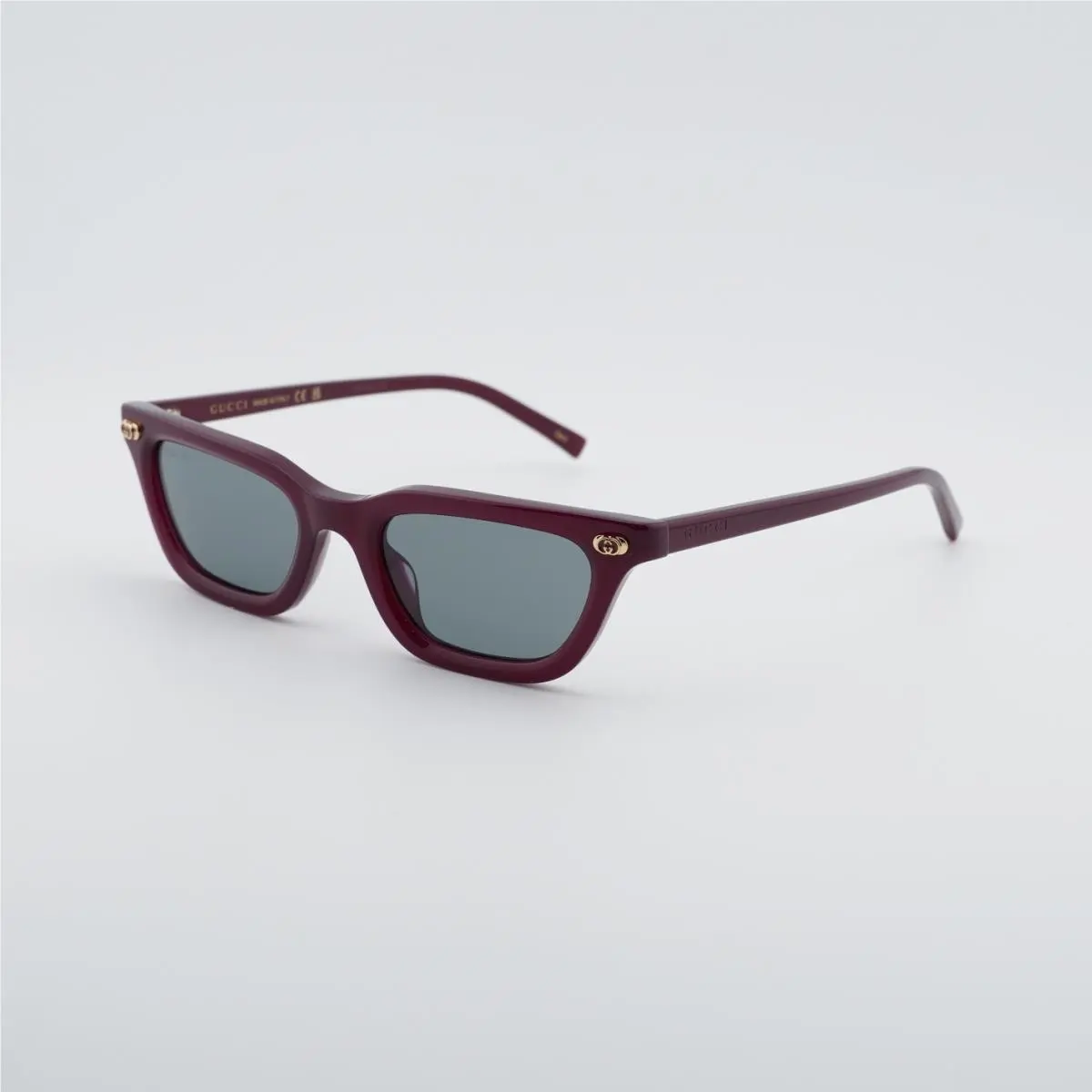 Gucci GG1944S 003 Shiny Milky Plum Violet/smoke 50-20-140 Sunglasses
