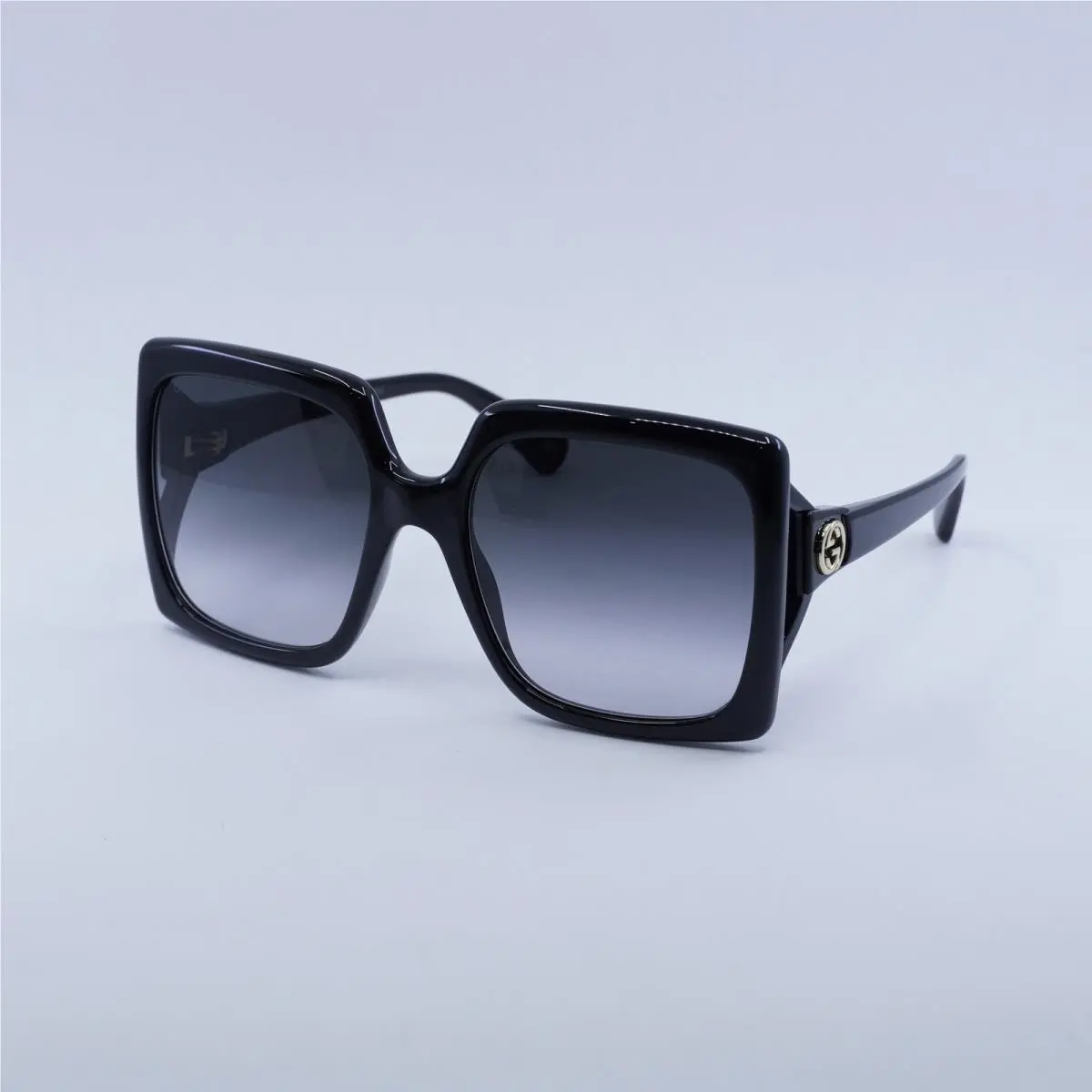 GG0876SA 001 Black/grey Gradient 59-18-135 Sunglasses by Gucci
