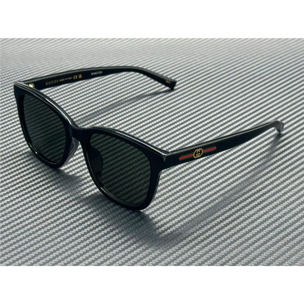 GG1984SK 001 Black Grey Women`s 55 mm Large Sunglasses by Gucci