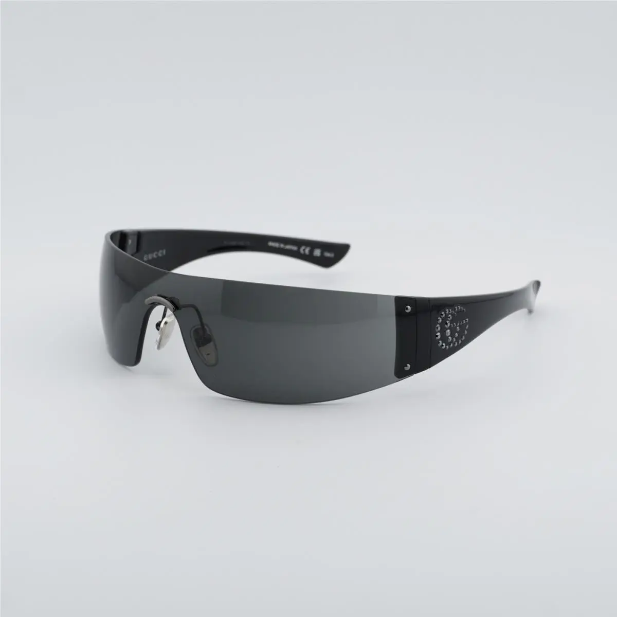 GG1958S 001 Ruthenium/grey 130-0-105 Sunglasses by Gucci