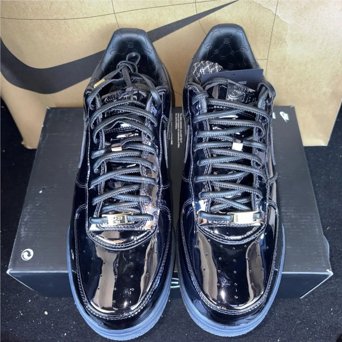 Nike shoes - Nike Air Force 1 - Air Force - IO6129-001 - Black 2