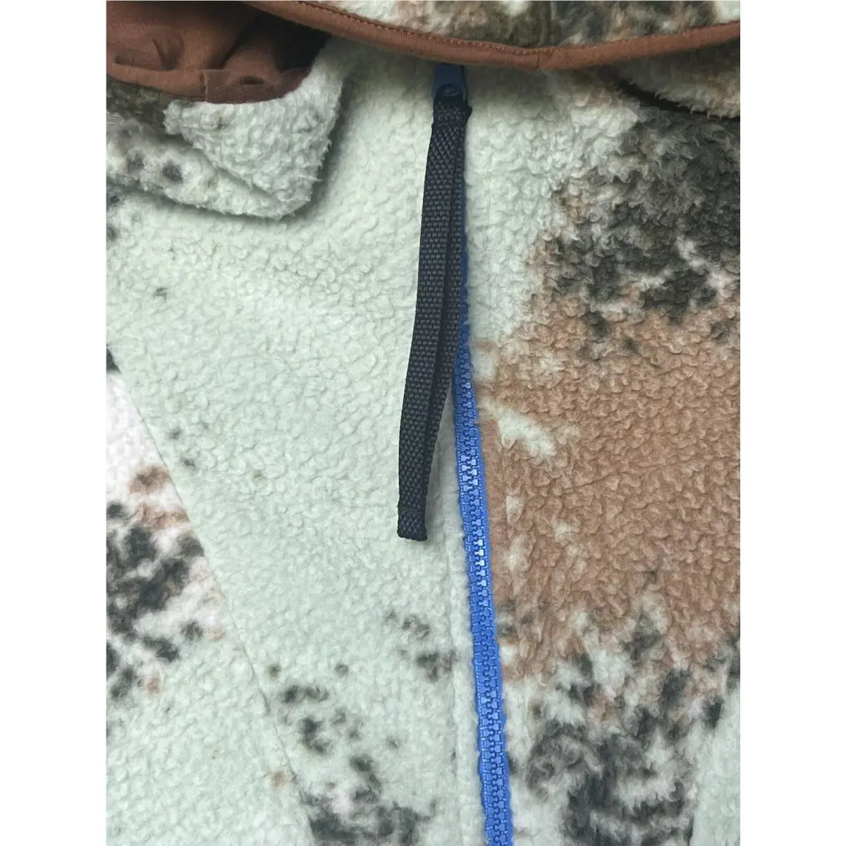 Nike clothing - Nike Sportswear Essentials+ 1/2 Zip Sherpa Hoodie - DD5009222 DD5009-222 - Camouflage 5