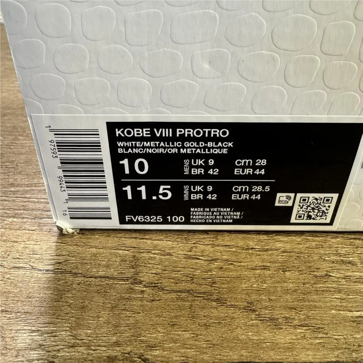 Nike shoes - Nike Kobe 8 System - Kobe System - FV6325-100 - White 0