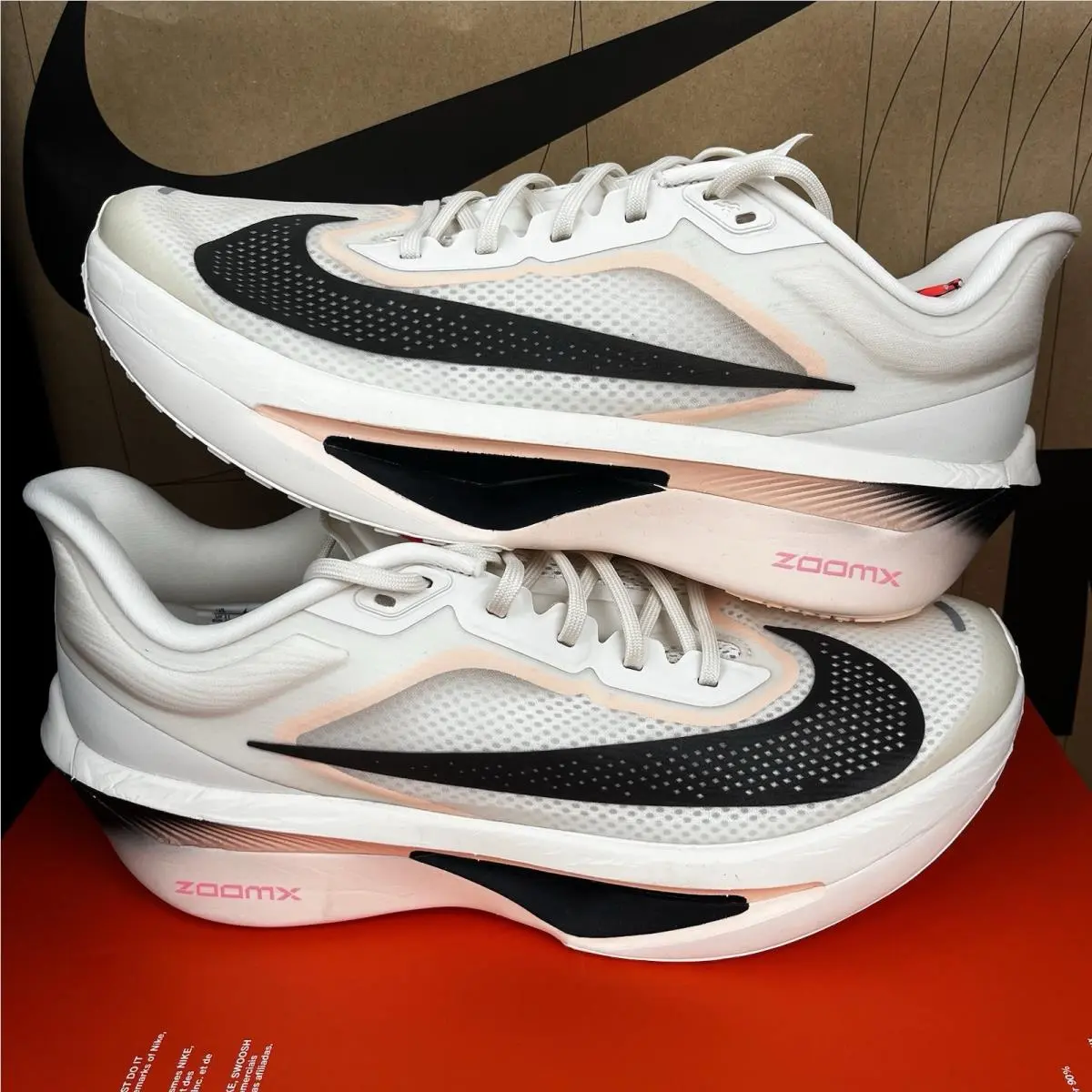 Nike Zoom Fly 6 Crimson Tint Ivory Running Nby FN8454-102 Men`s Size 12