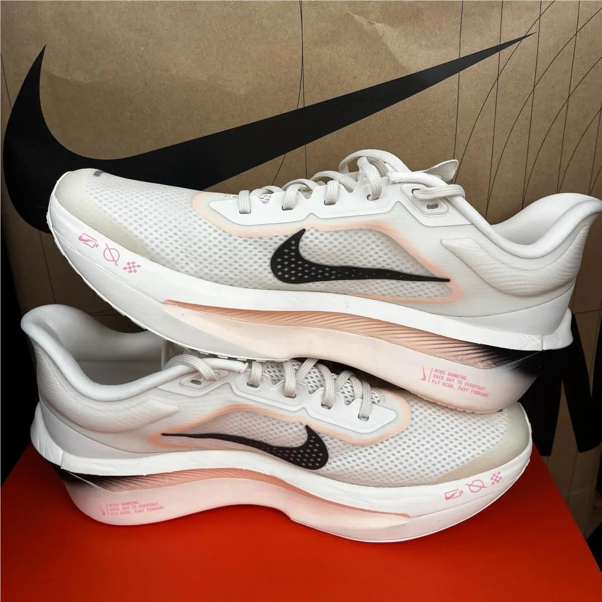 Nike shoes - Nike Zoom Fly 6 - Zoom Fly - FN8454-102 - Ivory 0