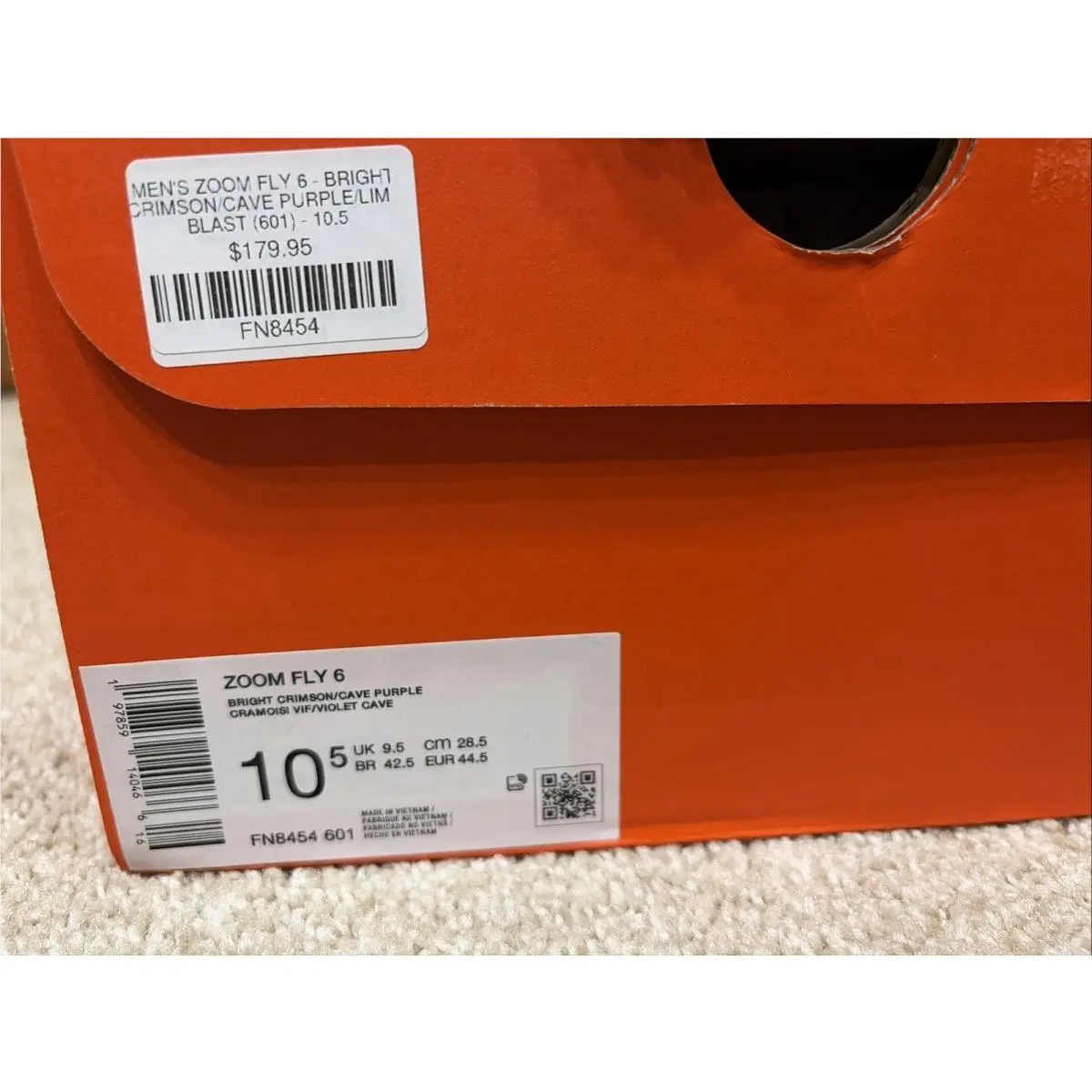 Nike shoes - Nike Zoom Fly 6 - Zoom Fly - FN8454-102 - Multicolor 1