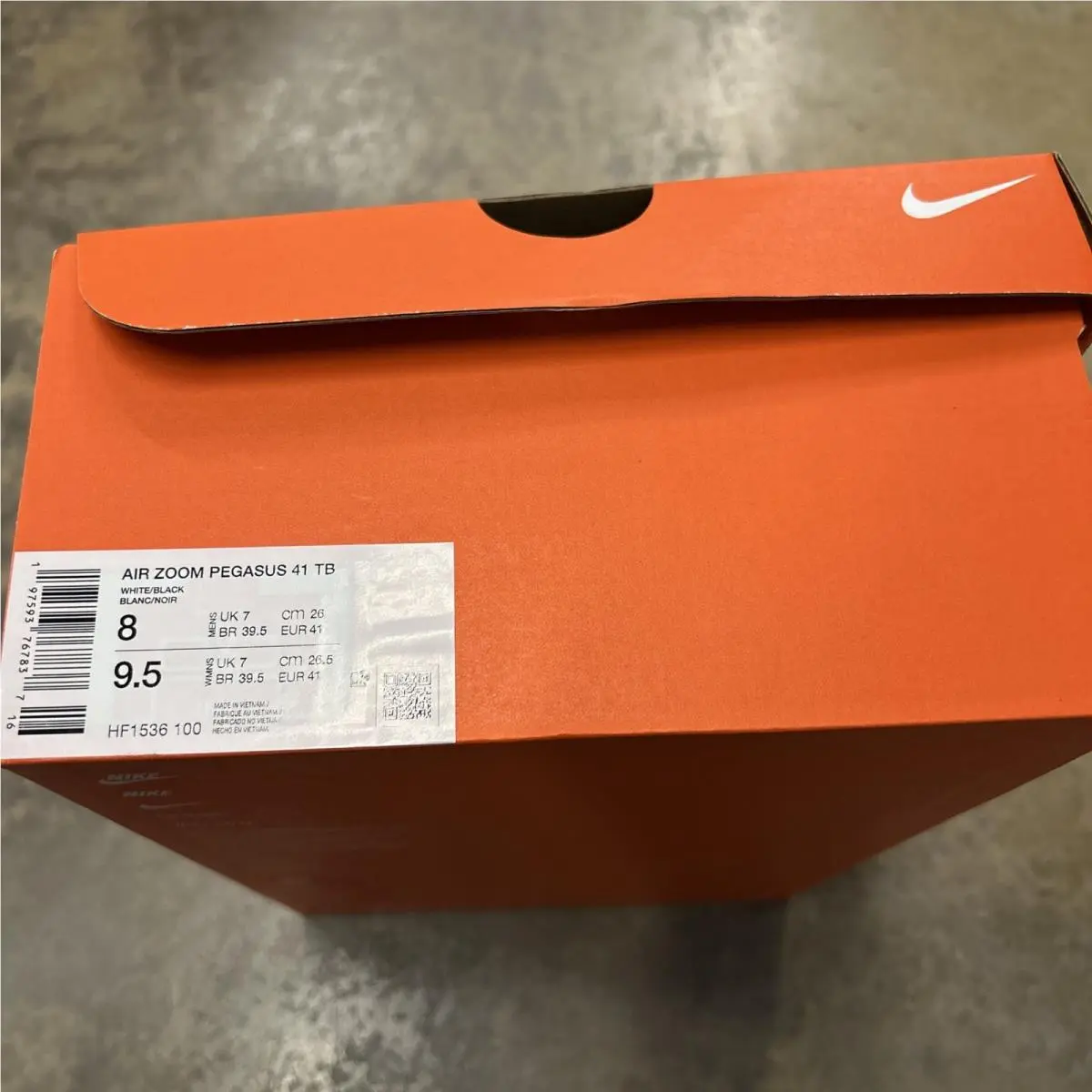 Nike shoes - Nike Air Zoom Pegasus 41 - HF1536-100 - White (UPC: 0197593767837) 3