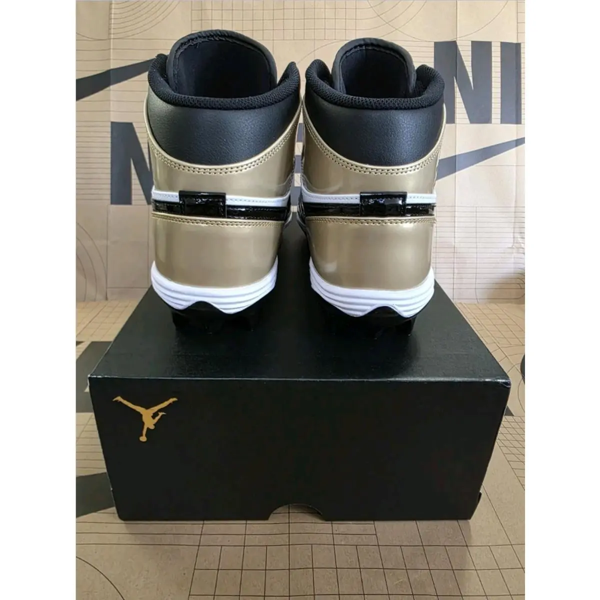 Nike shoes - Jordan 1 Mid TD - Mid - FJ6805-701 - Gold 3