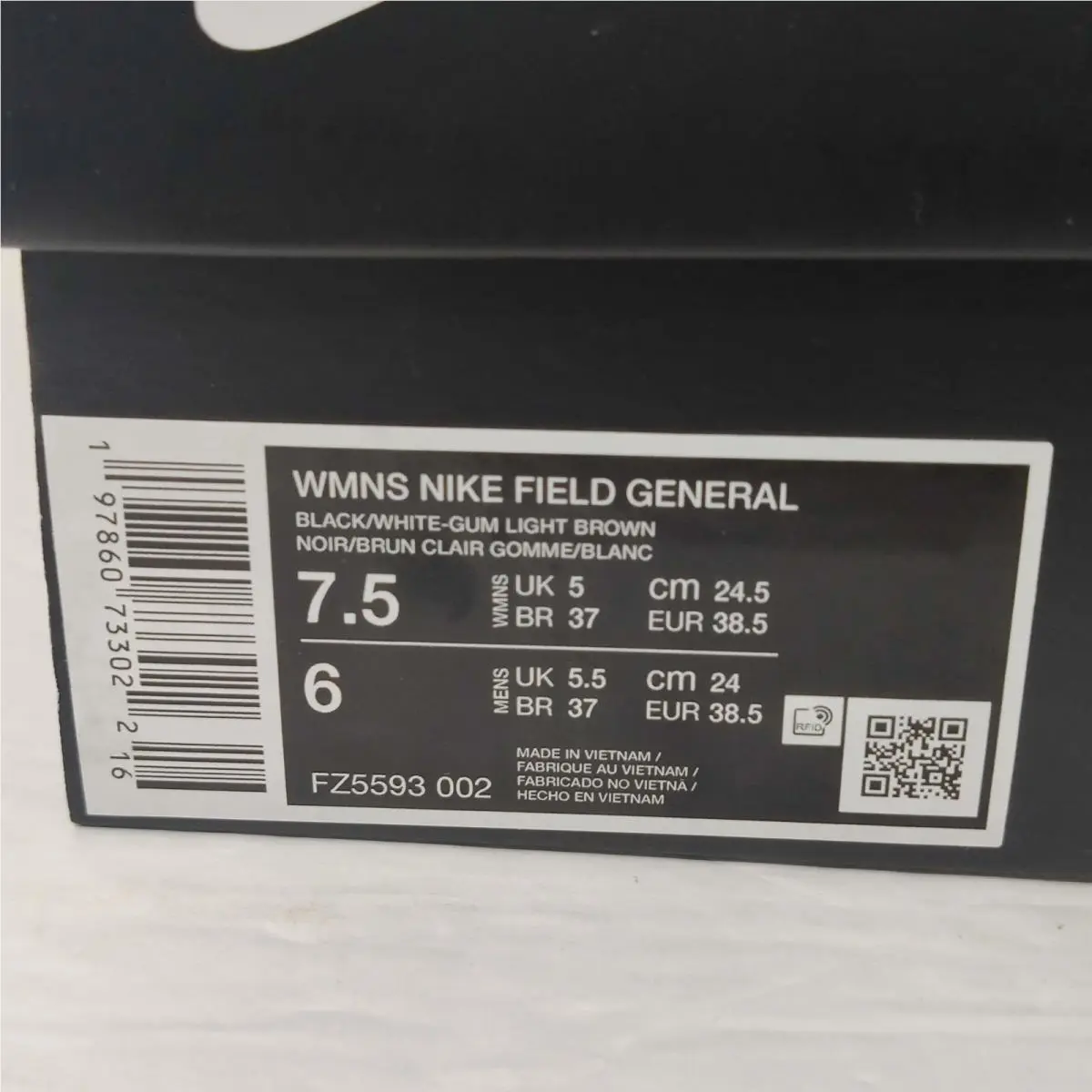 Nike shoes - Nike Field General 82 - Field General - FZ5593-002 - Black 6
