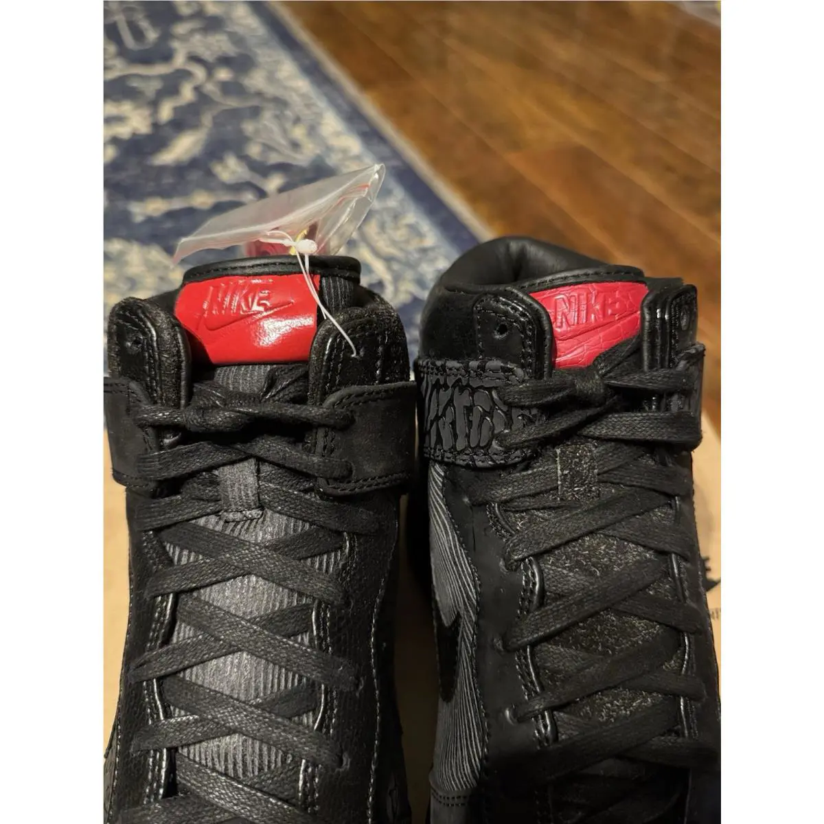 Nike shoes - Nike Dunk Hi - Dunk - 503766-001 - Black 3