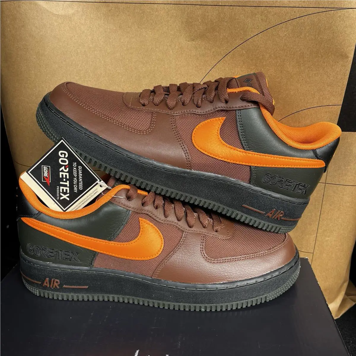 Nike shoes - Nike Air Force 1 - Air Force - CK2630-201 - Fauna Brown/Bright Ceramic 0