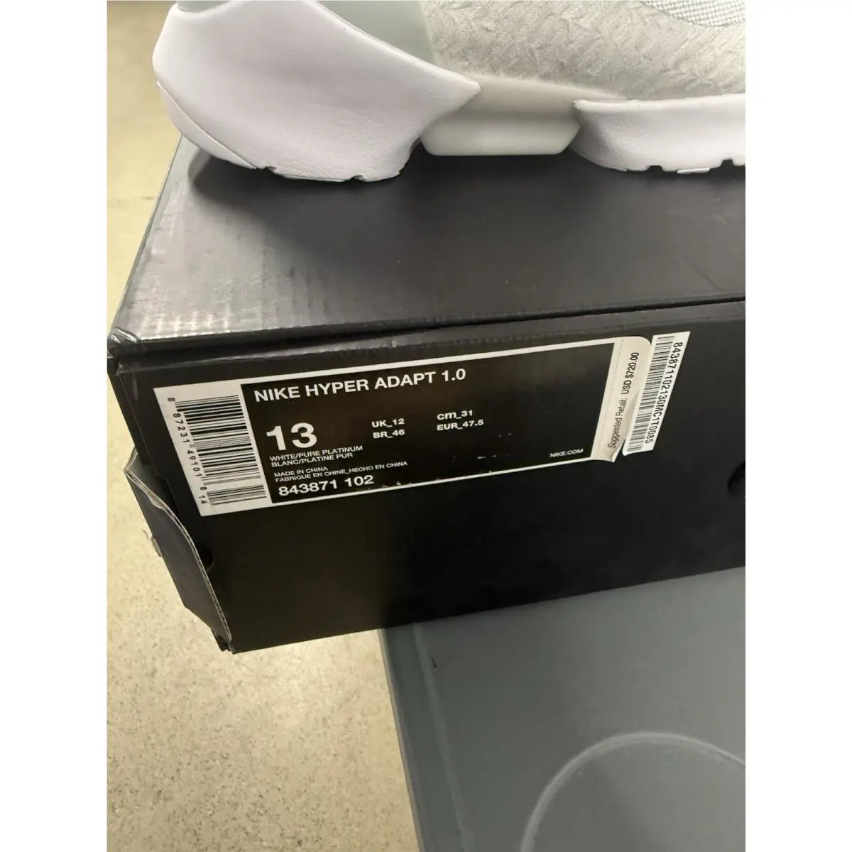 Nike shoes - Nike Hyperadapt 1.0 - Hyperadapt - AQ0454-102 - White 11
