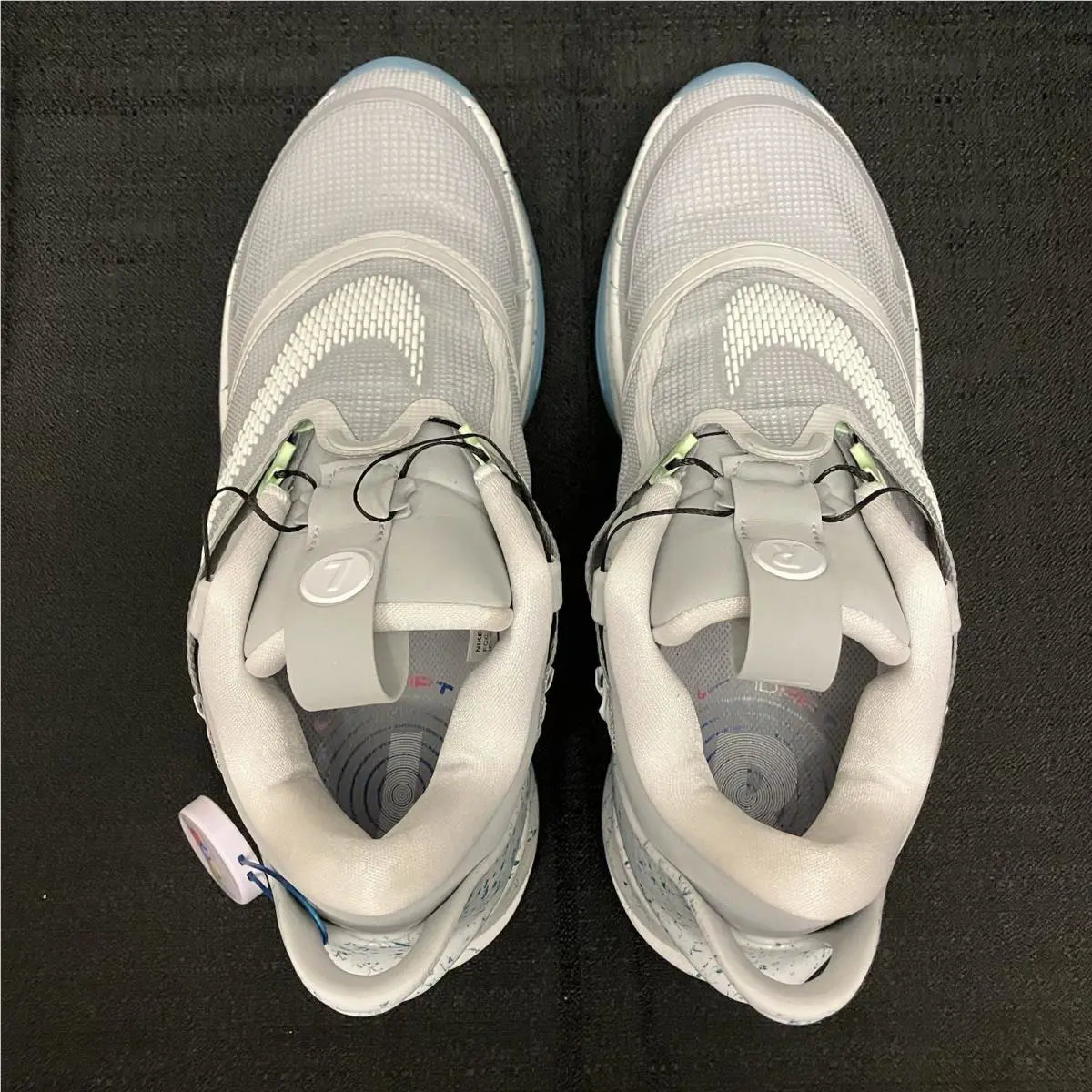 Nike shoes - Nike Adapt BB 2.0 Back To The Future MAG - BQ5397 003 - Wolf Grey White Laser Blue 8