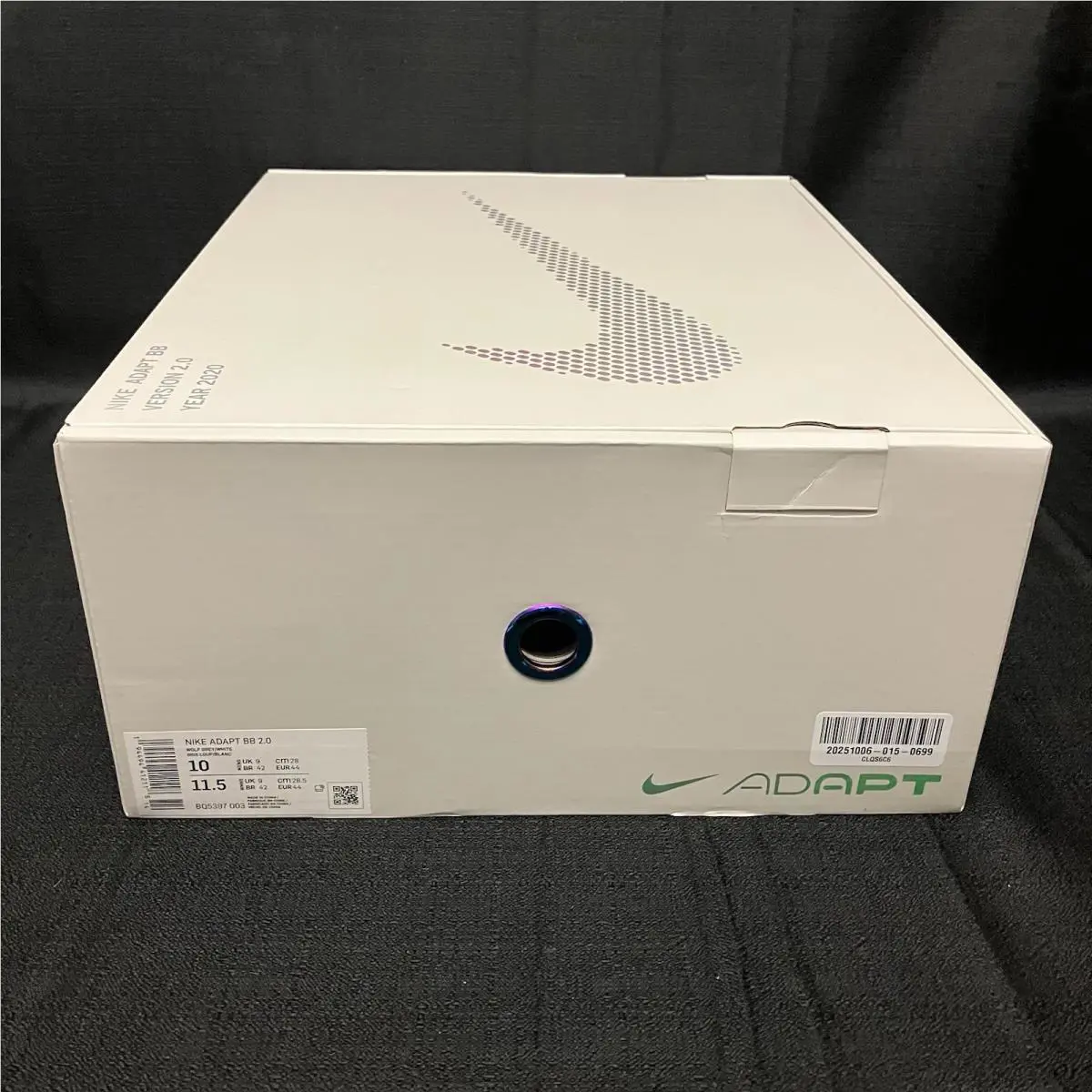 Nike shoes - Nike Adapt BB 2.0 Back To The Future MAG - BQ5397 003 - Wolf Grey White Laser Blue 10