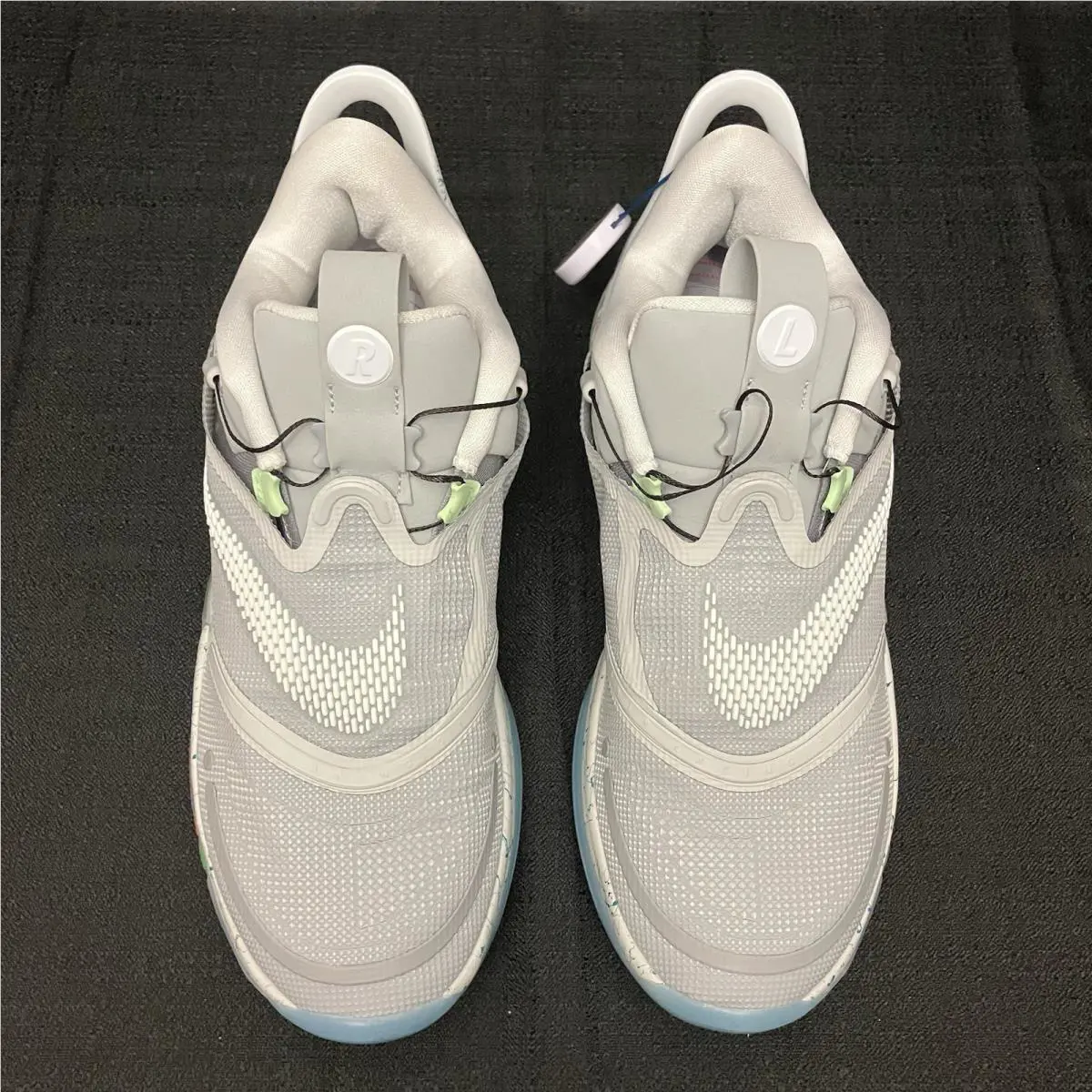 Nike shoes - Nike Adapt BB 2.0 Back To The Future MAG - BQ5397 003 - Wolf Grey White Laser Blue 2