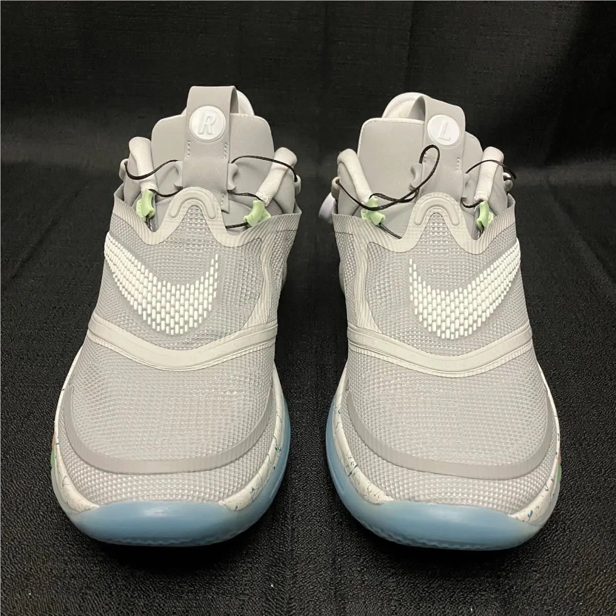 Nike shoes - Nike Adapt BB 2.0 Back To The Future MAG - BQ5397 003 - Wolf Grey White Laser Blue 3