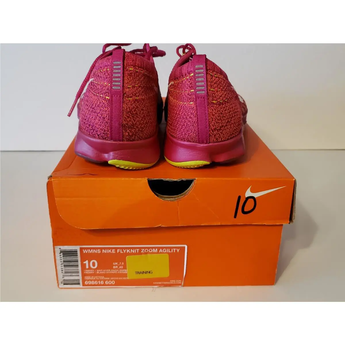 Nike shoes - Nike Flyknit Zoom - Flyknit Zoom - Pink 6