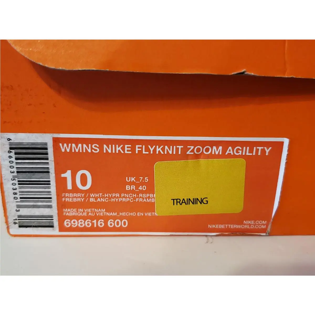 Nike shoes - Nike Flyknit Zoom - Flyknit Zoom - Pink 8