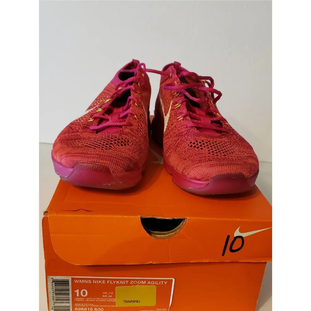 Nike shoes - Nike Flyknit Zoom - Flyknit Zoom - Pink 10
