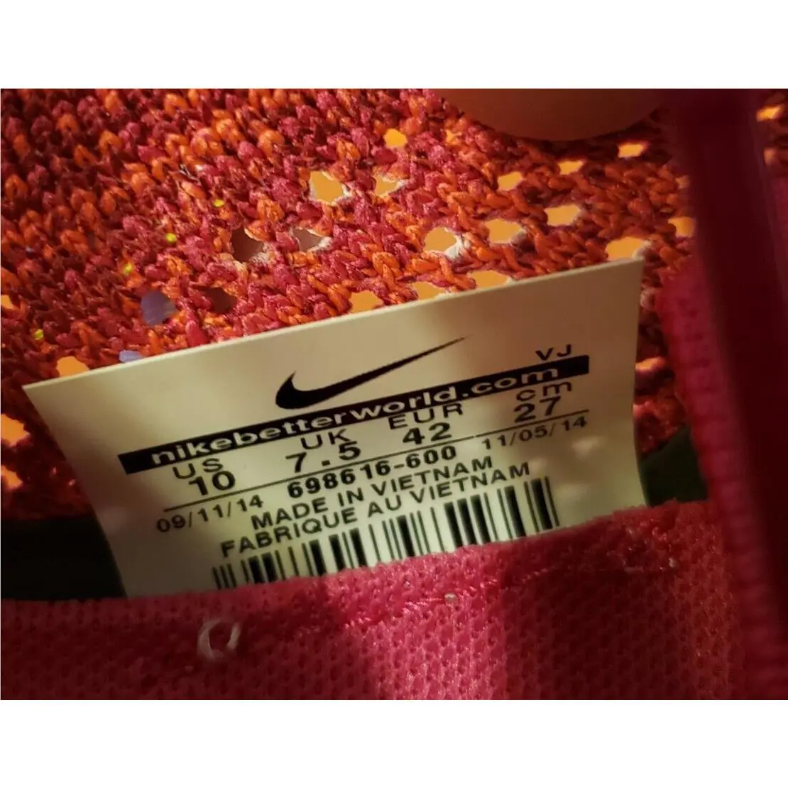 Nike shoes - Nike Flyknit Zoom - Flyknit Zoom - Pink 15