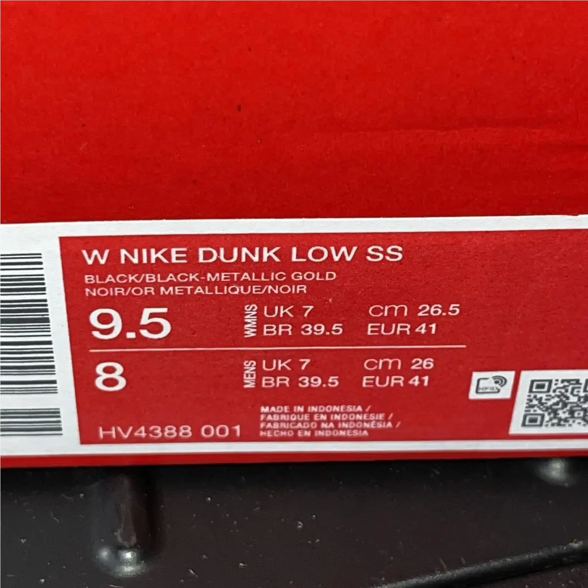 Nike shoes - Dunk Low SS - Dunk Low - HV4388-001 - Black 7