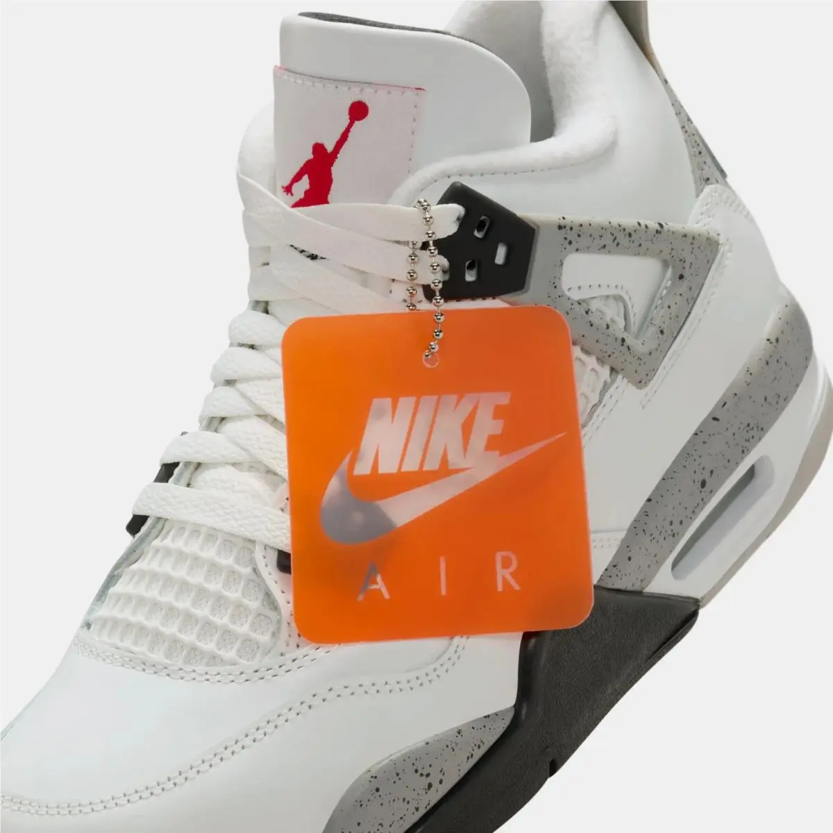 Nike shoes - Air Jordan 4 Retro - Air Retro - IB4171 100 - Summit White/Fire Red (UPC: 197862983746) 0