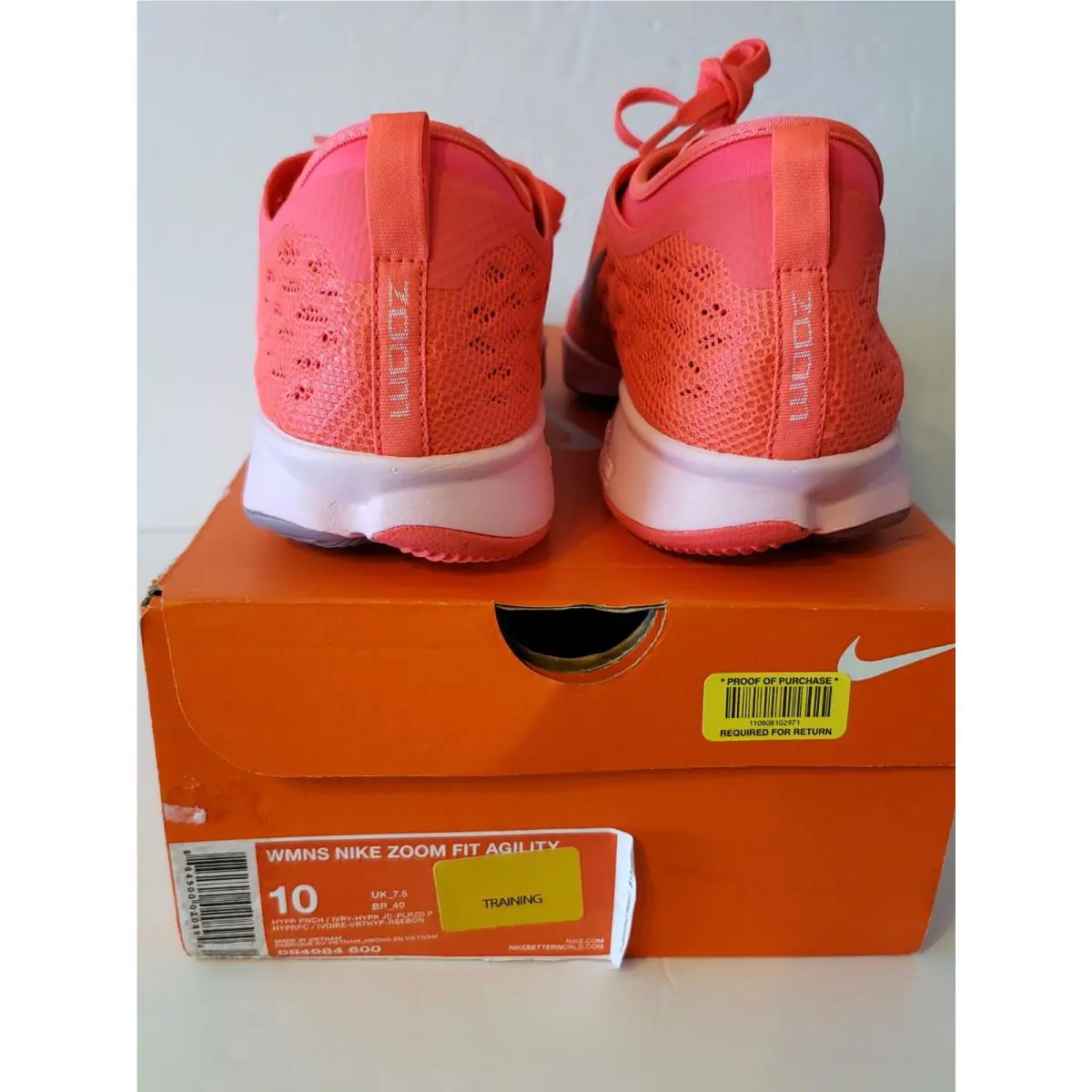 Nike shoes - Nike Zoom Fit - Zoom Fit - 684984 600 - Pink 14
