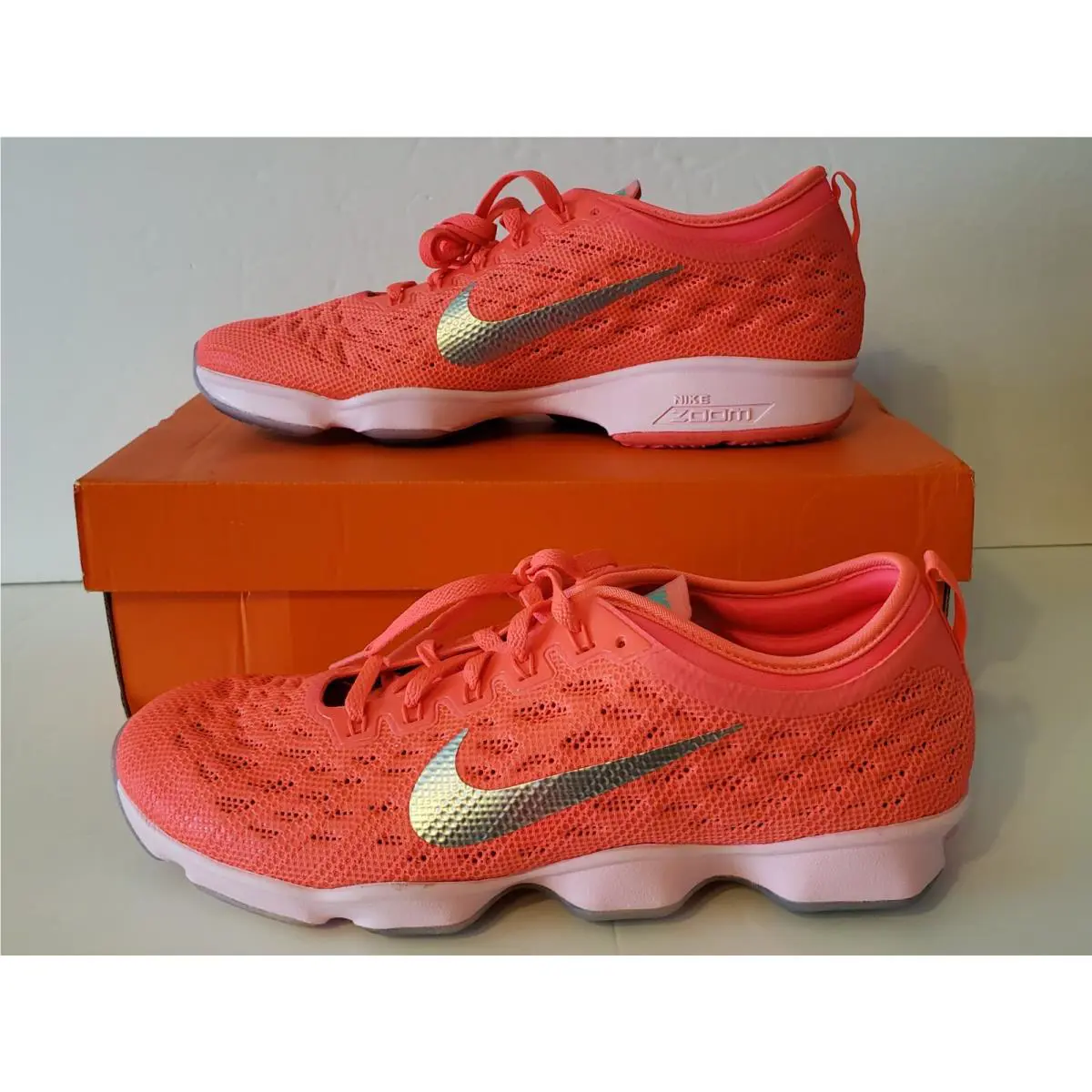 Nike shoes - Nike Zoom Fit - Zoom Fit - 684984 600 - Pink 0