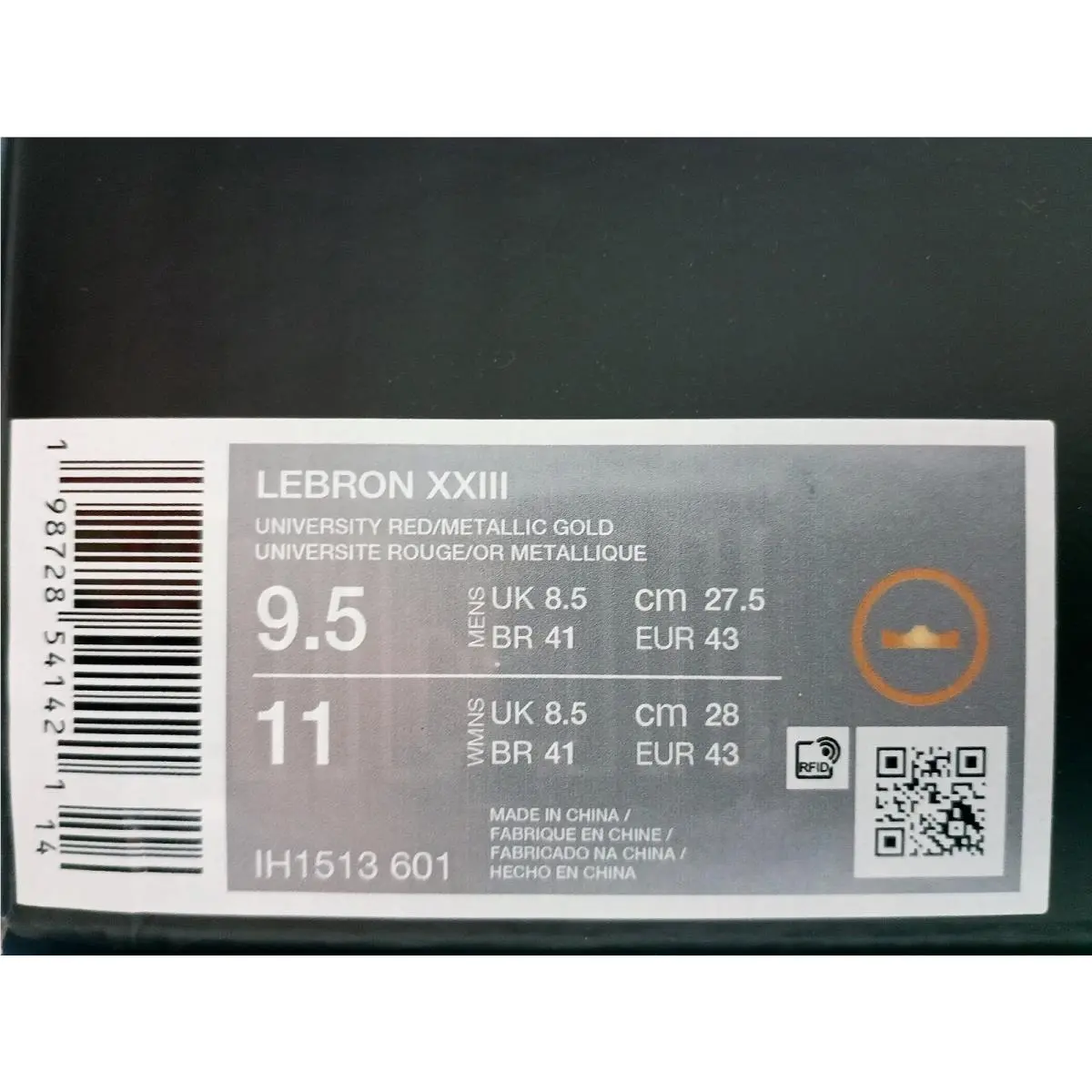 Nike shoes - Nike LeBron 18 - LeBron - IH1513-601 - Red (UPC: 198728541421) 12