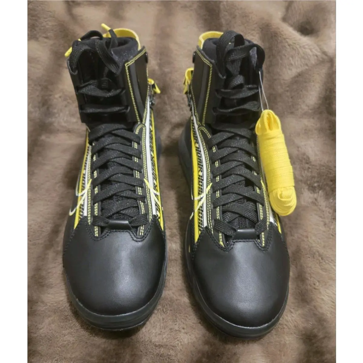 Nike shoes - Nike Air Max 270 - Air Max - BV7786-001 - Black/yellow 3