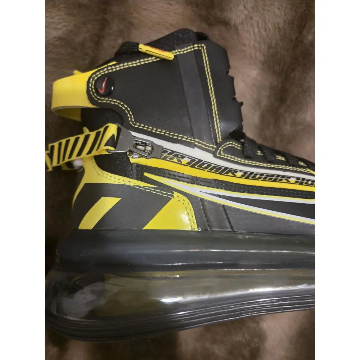 Nike shoes - Nike Air Max 270 - Air Max - BV7786-001 - Black/yellow 4